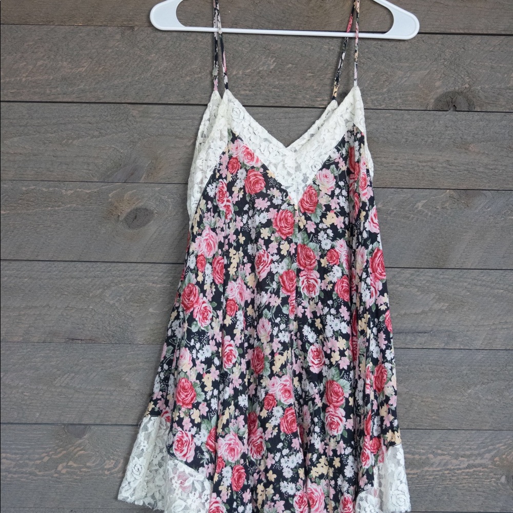 Floral tunic dress